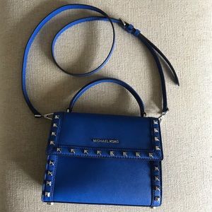 Electric blue MK crossbody
